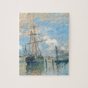 Die Seine in Rouen durch Claude Monet