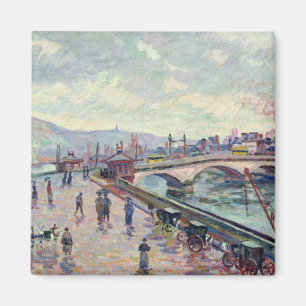 Die Seine in Rouen Magnet