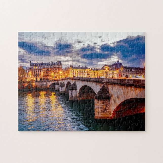 Die Seine Paris. (Horizontal)