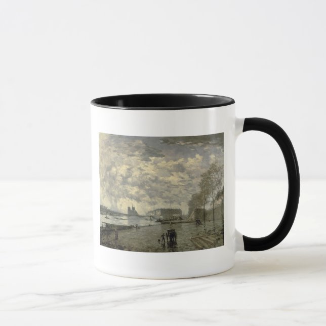 Die Seine und Notre Dame Tasse (Rechts)