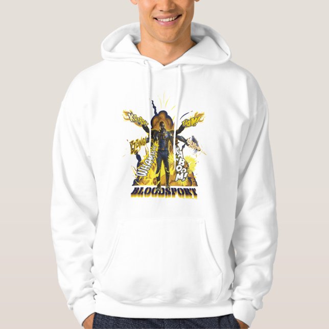 Die Selbstmordkommando | Bloodsport Action Graphic Hoodie (Vorderseite)