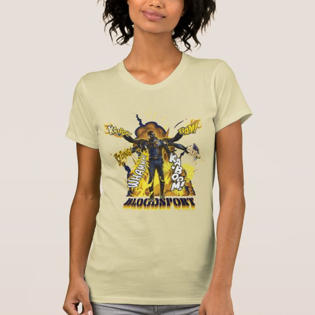 Die Selbstmordkommando | Bloodsport Action Graphic T-Shirt (Vorderseite)