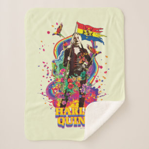 Die Selbstmordkommando   Harley Quinn Blume & Rain Sherpadecke