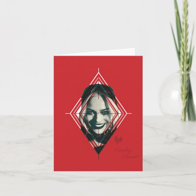 Die Selbstmordkommando | Harley Quinn Diamond Targ (Vorderseite)