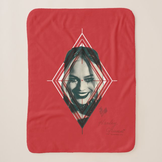 Die Selbstmordkommando | Harley Quinn Diamond Targ Sherpadecke (Vorderseite)