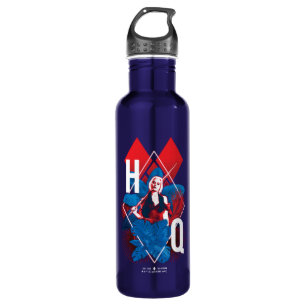 Die Selbstmordkommando   Harley Quinn Fern & Diamo Edelstahlflasche