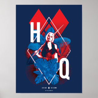 Die Selbstmordkommando | Harley Quinn Fern & Diamo Poster
