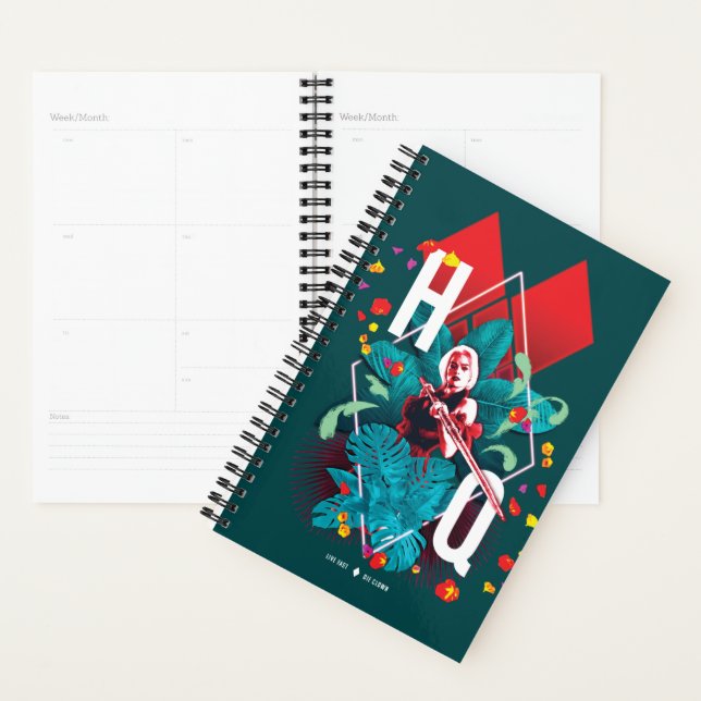 Die Selbstmordkommando | Harley Quinn Floral Diamo Planer (Anzeige)