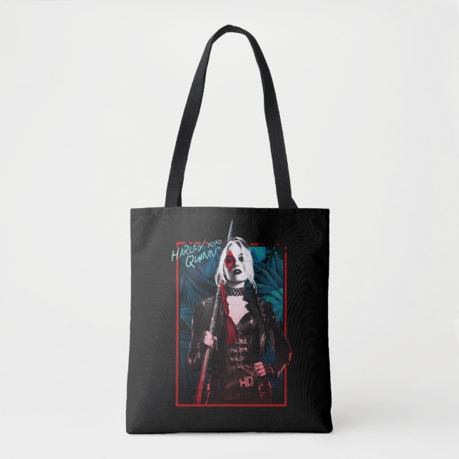 Die Selbstmordkommando | Harley Quinn & Green Fern Tasche (Vorderseite)