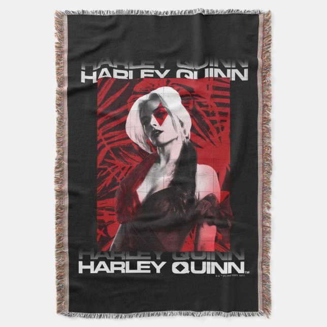 Die Selbstmordkommando | Harley Quinn Red Fern Por Decke (Vorderseite Vertikal)
