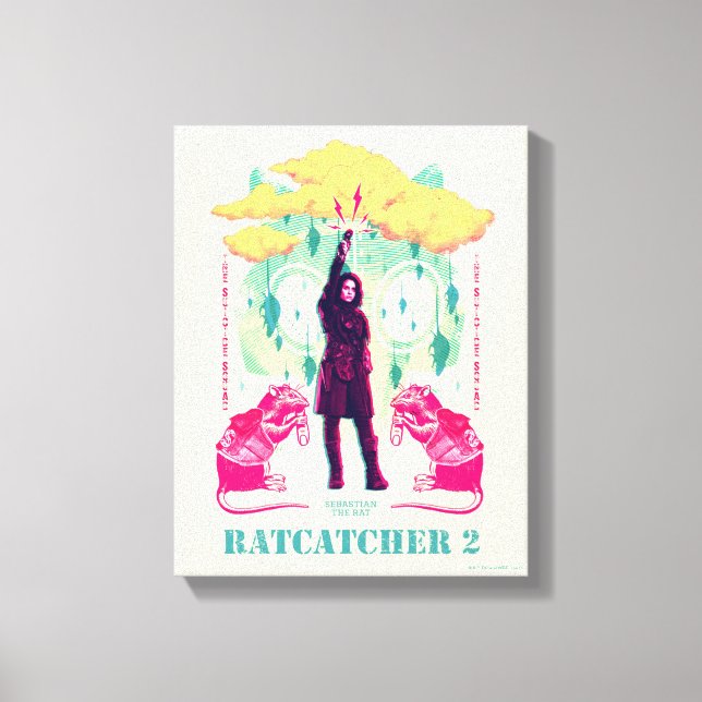 Die Selbstmordkommando | Ratcatcher 2 Illustration Leinwanddruck (Vorderseite)