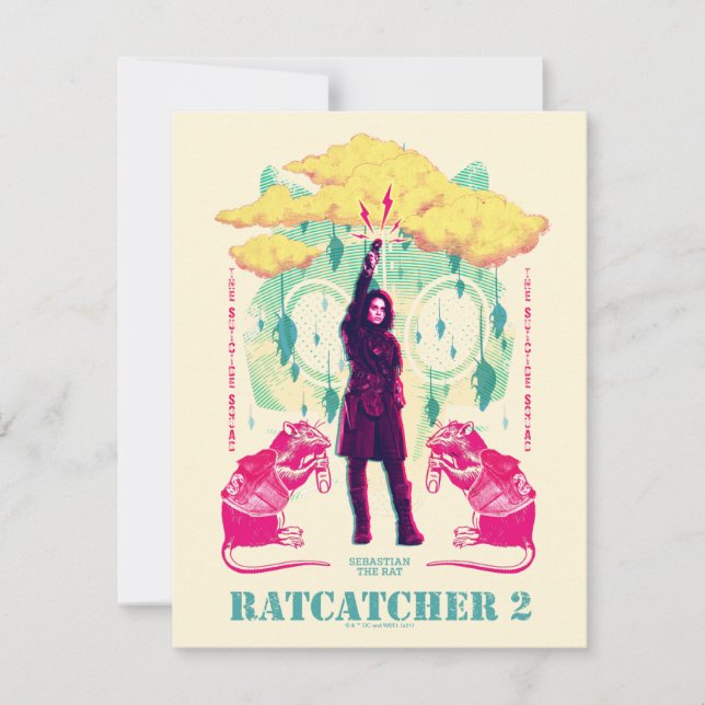 Die Selbstmordkommando | Ratcatcher 2 Illustration Mitteilungskarte (Vorderseite)