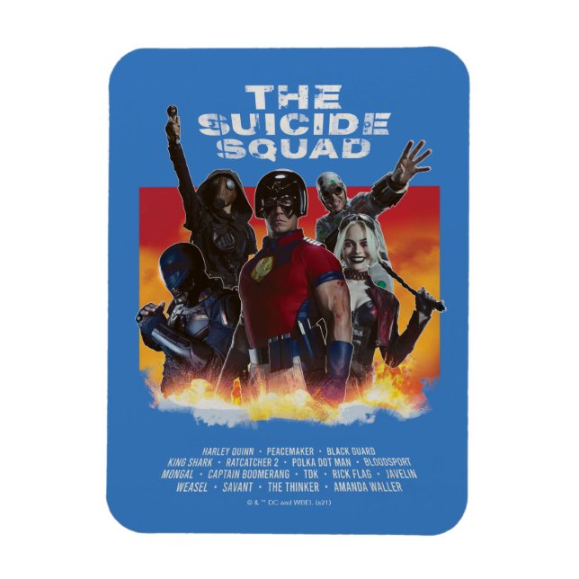 Die Selbstmordkommando | Retro-Style Movie Poster Magnet (Vertikal)