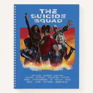 Die Selbstmordkommando Retro-Style Movie Poster Notizbuch