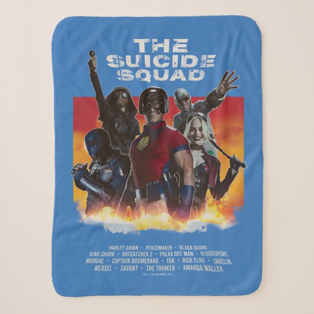 Die Selbstmordkommando | Retro-Style Movie Poster Sherpadecke (Vorderseite)
