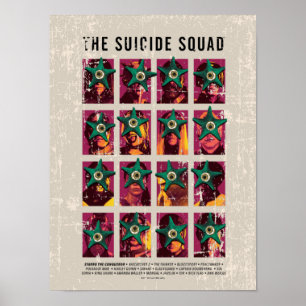Die Selbstmordkommando Starro Squad Edition Poster