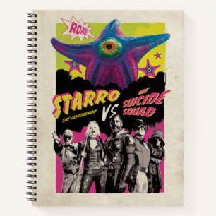 Die Selbstmordkommando   Starro Vs Suicide Squad Notizbuch