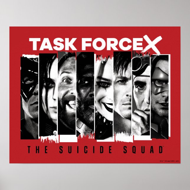 Die Selbstmordkommando | Task Force X Poster (Vorne)