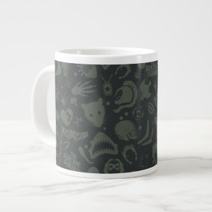 Die Selbstmordkommando Zeichensymbmuster Jumbo-Tasse