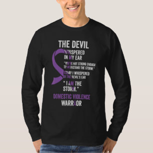 Die Sensibilisierungskampagne für die häusliche Ge T-Shirt