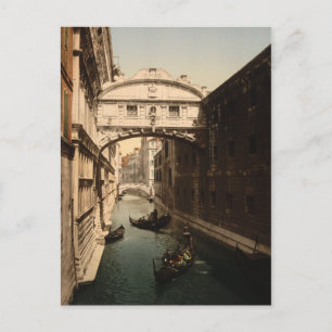 Die Seufzerbrücke II, Venedig, Italien Postkarte