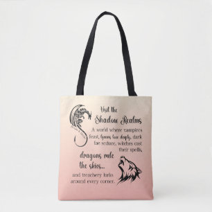 Die Shadow Realms Brenda K Davies Tote Bag Tasche