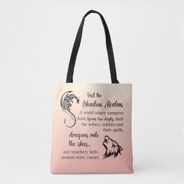 Die Shadow Realms Brenda K Davies Tote Bag Tasche (Vorderseite)