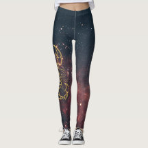 Die Shadow & Stardust Skorpion-Leggings