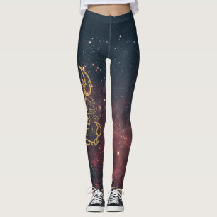 Die Shadow & Stardust Skorpion-Leggings Leggings