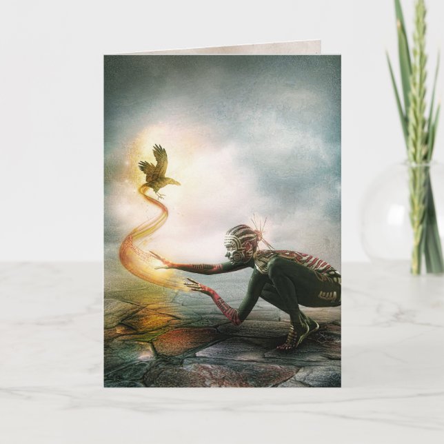 Die Shamanatrix Karte (Vorderseite)