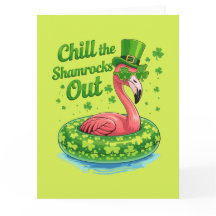 Die Shamrocks entspannen Lustiger St. Patrick's Da
