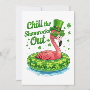 Die Shamrocks rausholen Lustiger St. Patrick's Day Feiertagskarte