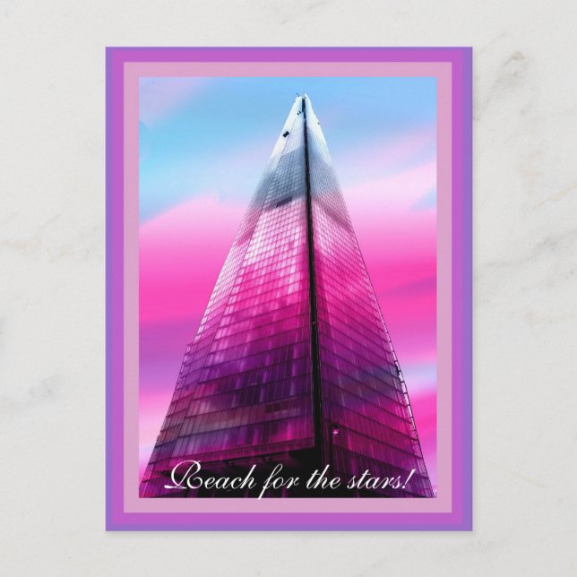 Die Shard in London Postkarte (Vorderseite)