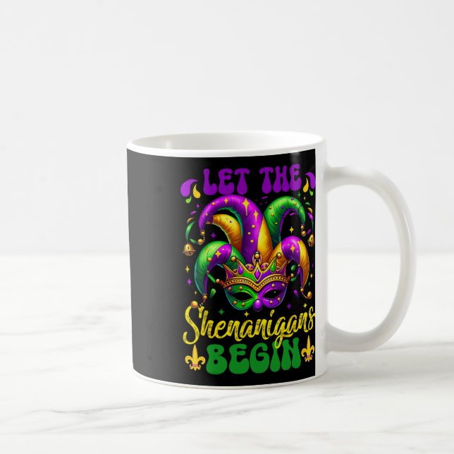Die Shenanigans ließ Mardi Gras 5 Kaffeetasse (Rechts)