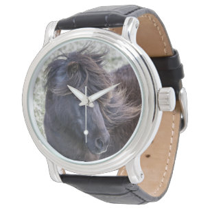Die Shetlandinseln-Pony-Uhr Armbanduhr