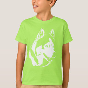 Die Shirt-Schlitten-Hundedes kindes des heiseres T-Shirt