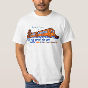 Die Shore Fast Line Trolley Service T-Shirt