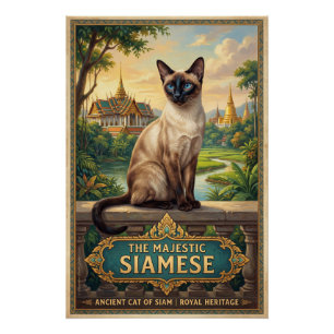 Die Siamkatze Poster