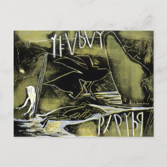 Die sich verändernden Jahrhunderte Postkarte (Vorderseite)