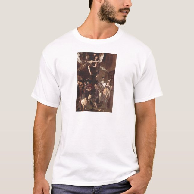Die sieben Arbeiten der Gnade durch Caravaggio T-Shirt (Vorderseite)
