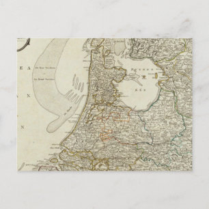 Die sieben Vereinigten Provinzen Postkarte