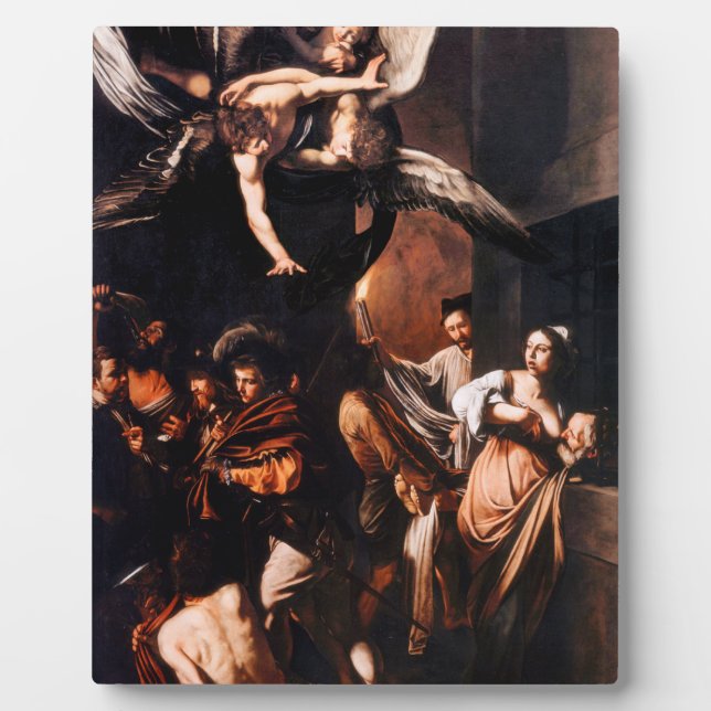 Die sieben Werke von Caravaggio Fotoplatte (Vorderseite)