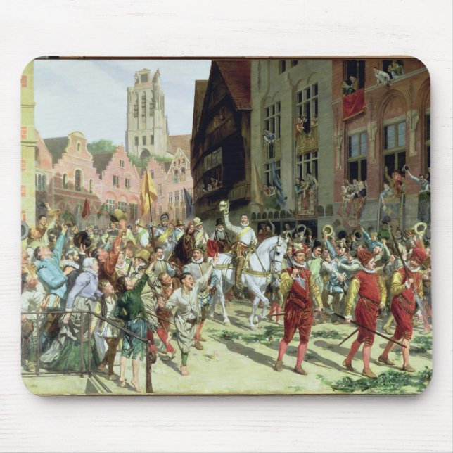 Die Siegesankunft in Rotterdam Mousepad (Vorne)