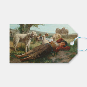Die Siesta des Goatherder Girl's (von Carlo Ademol Geschenkanhänger