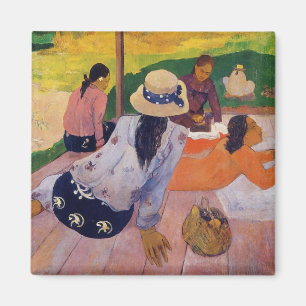 "Die Siesta" - Paul Gauguin Magnet