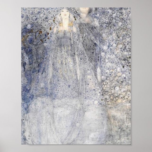 Die Silberäpfel des Mondes - Margaret Macdonald Poster (Vorne)