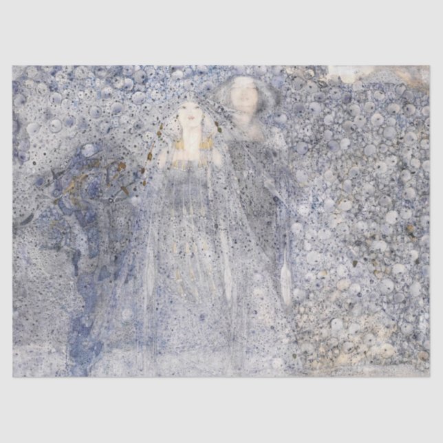 Die Silberäpfel des Mondes, Margaret Macdonald Seidenpapier (Vorderseite)
