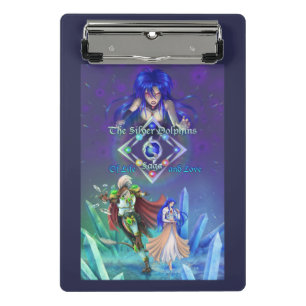 Die SilberDolphinen Saga Mini Klemmbrett