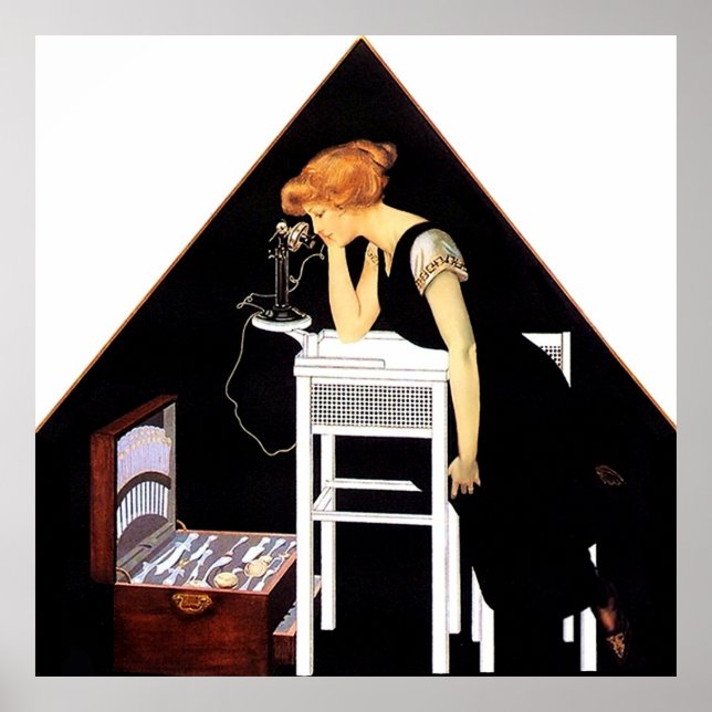 Die Silberkiste von C Coles Phillips Poster (Vorne)