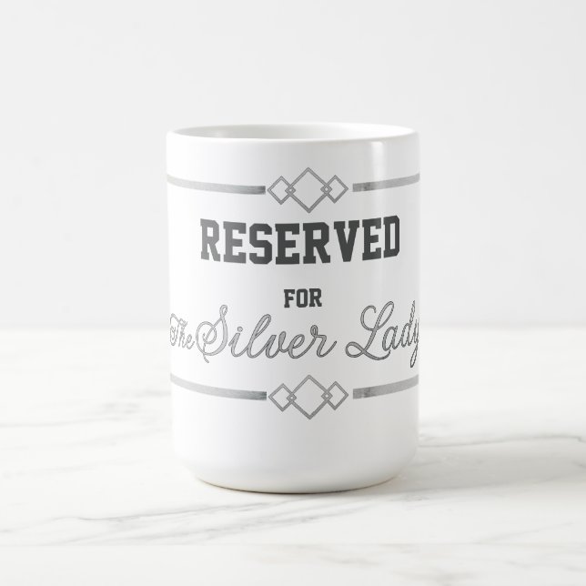 Die Silberne Dame Tasse  (Mittel)